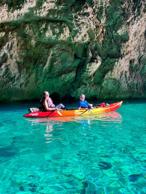 Xàbia: San Antonio Marine Reserve Snorkel & Cave Kayak Tour - Passing beneath Cabo de San Antonio